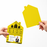 Halloween Warning Signs of a Haunted House | Real Estate Mailers with Envelopes Mailer Market Dwellings