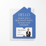 Hello I'm Not Just a Real Estate Agent I'm Your Neighbor | Real Estate Mailers with Envelopes Mailer Market Dwellings COOL BLUE 10