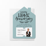 Happy Home Anniversary | Real Estate & Mortgage Mailers with Envelopes Mailer Market Dwellings