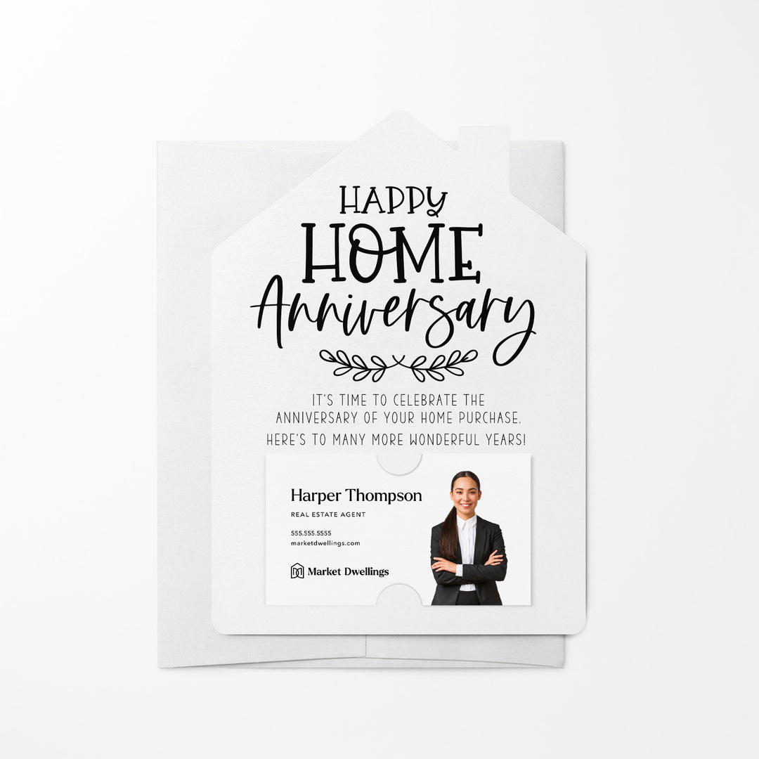 Set of Happy Home Anniversary Mailers | Envelopes Included | M24-M001