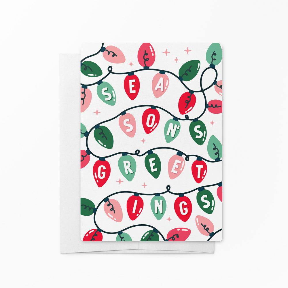 Season’s Greetings | Real Estate Notecards with Envelopes Mailer Market Dwellings