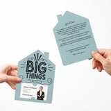 Big Things Are Happening New Real Estate Agent Introduction | Real Estate Mailers with Envelopes Mailer Market Dwellings