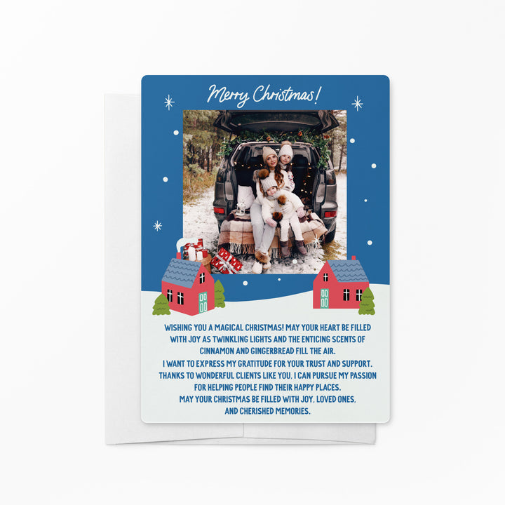 Set of Hope your Christmas Sleighs! | Christmas Mailers | Envelopes Included | M26-M006 Mailer Market Dwellings