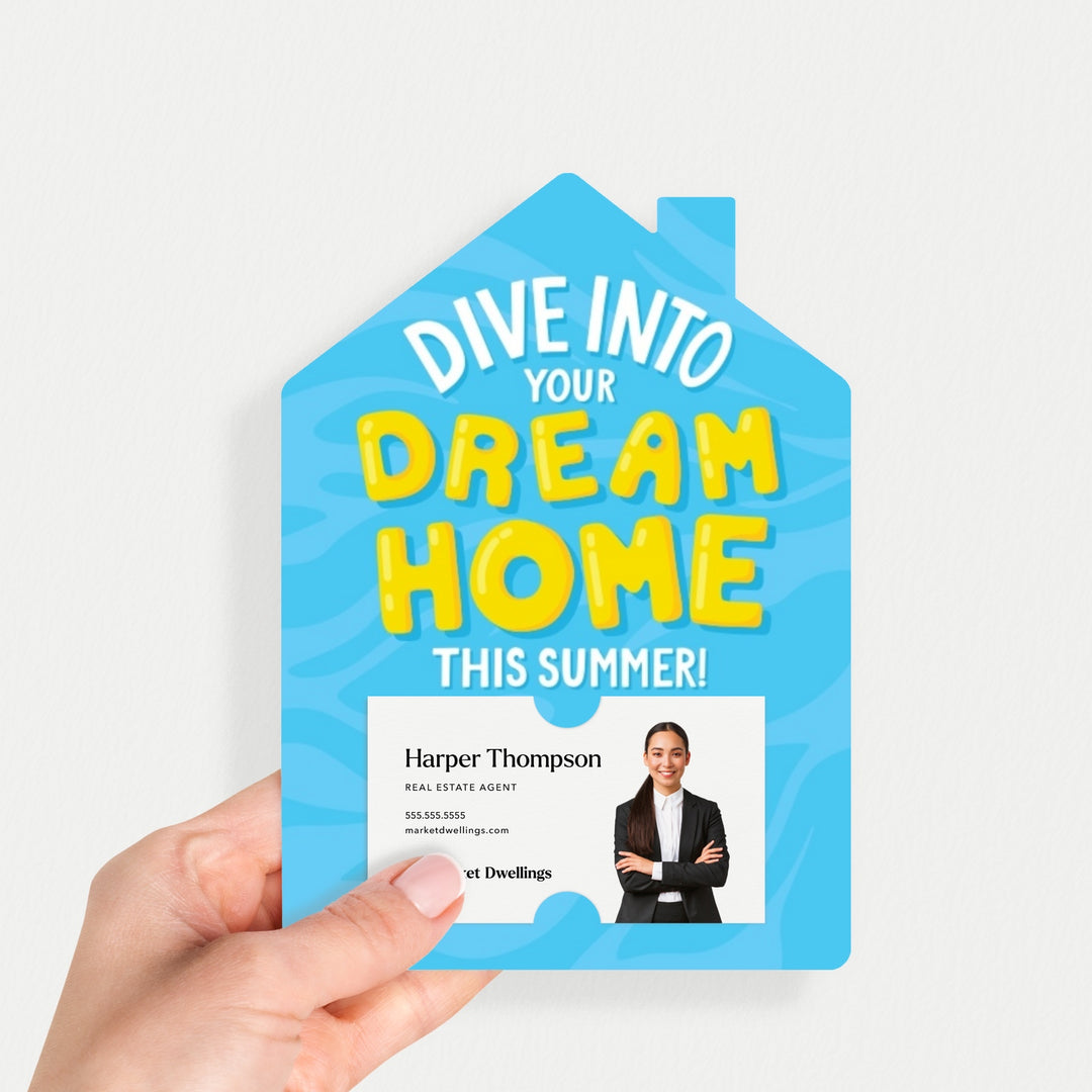 Set of Dive Into Your Dream Home This Summer! | Summer Mailers | Envelopes Included | M269-M001