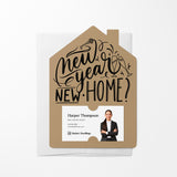 New Year, New Home New Years | Real Estate Mailers with Envelopes Mailer Market Dwellings KRAFT 10