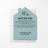 New Year, New Home New Years | Real Estate Mailers with Envelopes Mailer Market Dwellings
