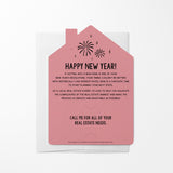 New Year, New Home New Years | Real Estate Mailers with Envelopes Mailer Market Dwellings