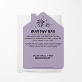 New Year, New Home New Years | Real Estate Mailers with Envelopes Mailer Market Dwellings
