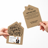 New Year, New Home New Years | Real Estate Mailers with Envelopes Mailer Market Dwellings
