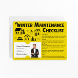 Winter Maintenance Checklist | Real Estate Mailers with Envelopes Mailer Market Dwellings LEMON 10