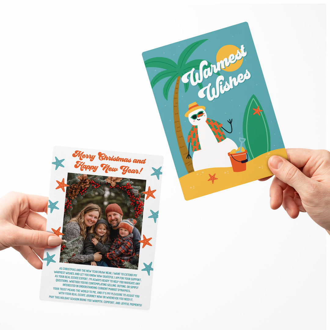 Set of Warmest Wishes | Christmas Mailers | Envelopes Included | M28-M006 Mailer Market Dwellings