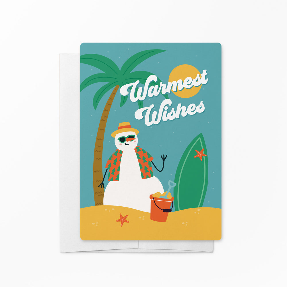 Warmest Wishes | Real Estate Notecards with Envelopes Mailer Market Dwellings