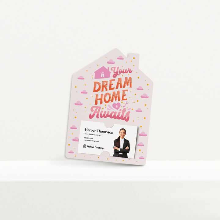 Set of Your Dream Home Awaits | Mailers | Envelopes Included | M291-M001-AB Mailer Market Dwellings   