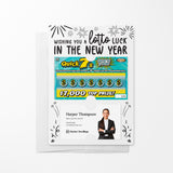 Wishing You a LOTTO Luck in the New Year | Lotto Mailers with Envelopes Mailer Market Dwellings WHITE 10