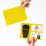 Coffee and Your Referrals Keep My Business Running | Mailers with Envelopes Mailer Market Dwellings