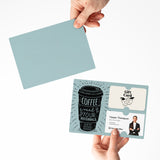 Coffee and Your Referrals Keep My Business Running | Mailers with Envelopes Mailer Market Dwellings