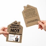 The Housing Market is Hot and Inventory is Low | Real Estate Mailers with Envelopes Mailer Market Dwellings