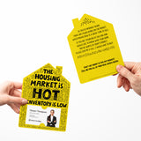 The Housing Market is Hot and Inventory is Low | Real Estate Mailers with Envelopes Mailer Market Dwellings