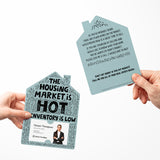 The Housing Market is Hot and Inventory is Low | Real Estate Mailers with Envelopes Mailer Market Dwellings