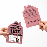 The Housing Market is Hot and Inventory is Low | Real Estate Mailers with Envelopes Mailer Market Dwellings