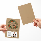 Happy Holidays with Colorful Wreath | Mailers with Envelopes Mailer Market Dwellings