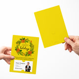 Happy Holidays with Colorful Wreath | Mailers with Envelopes Mailer Market Dwellings