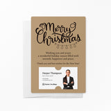 Merry Christmas with String of Trees | Mailers with Envelopes Mailer Market Dwellings KRAFT 10