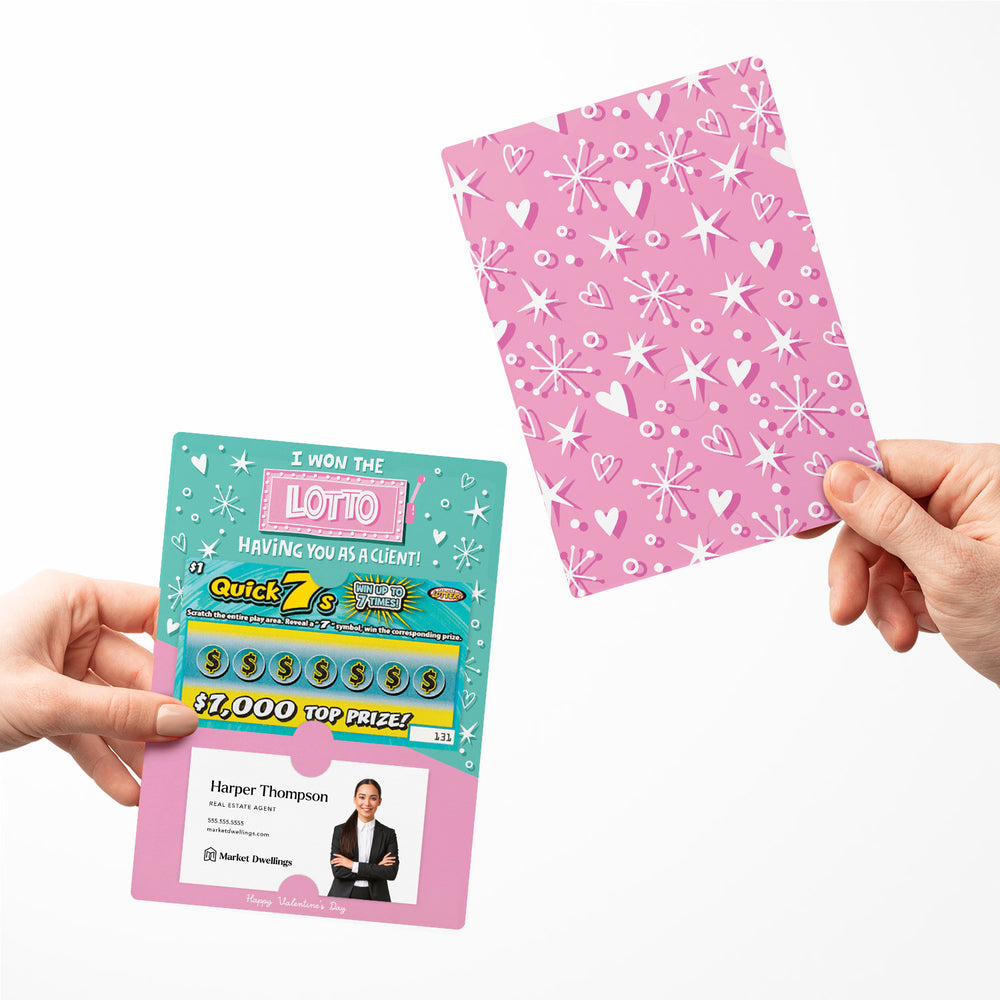 Set of I Won The Lotto Having You As A Client! Lotto Mailers | Envelopes Included Mailer Market Dwellings