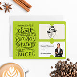 Pumpkin Spice & Everything Nice | Mailers with Envelopes Mailer Market Dwellings