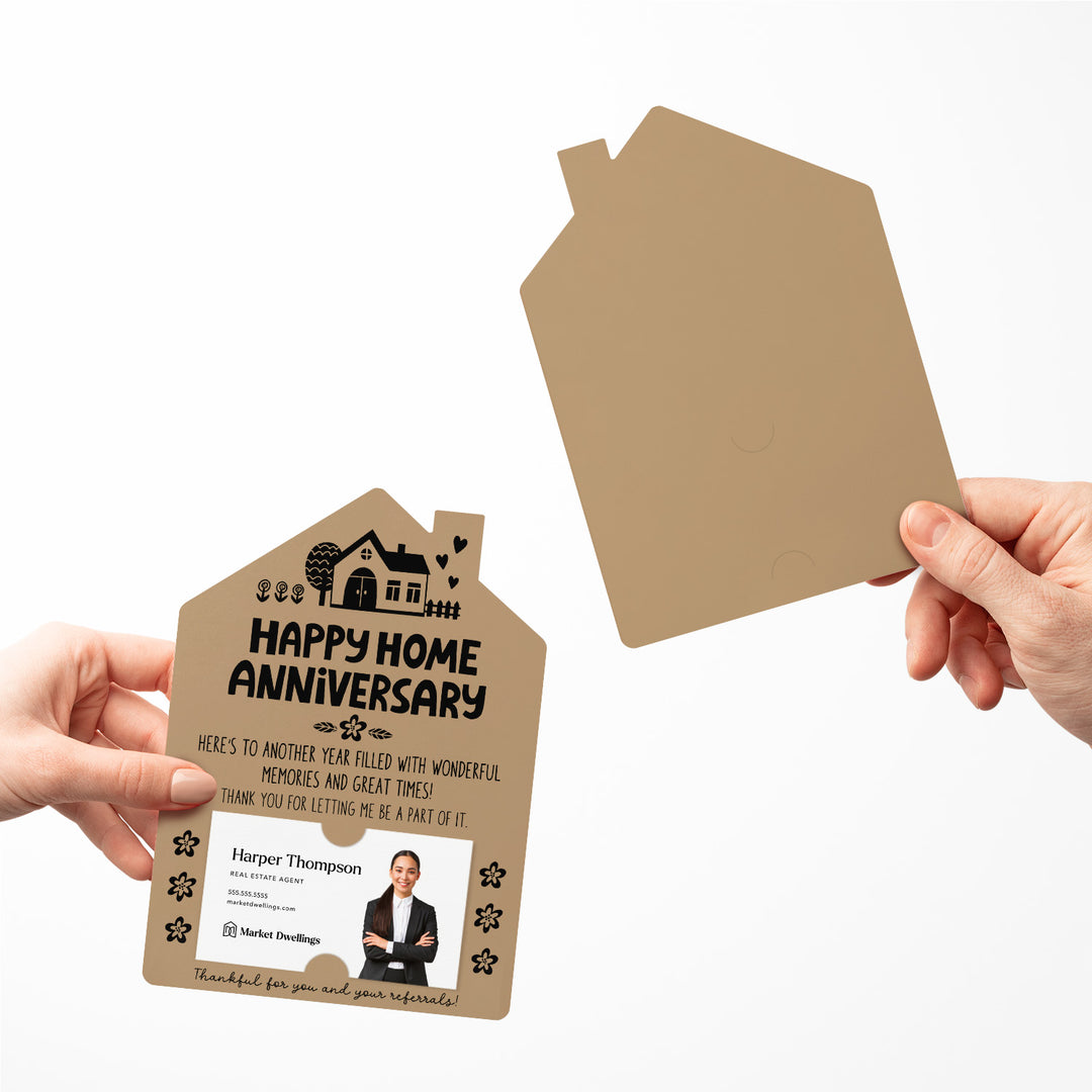 Set of Happy Home Anniversary Mailers | Envelopes Included | M36-M001 Mailer Market Dwellings