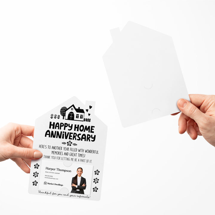 Set of Happy Home Anniversary Mailers | Envelopes Included | M36-M001