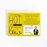 The Housing Market is Hot and Inventory is Low | Real Estate Mailers with Envelopes Mailer Market Dwellings LEMON 10