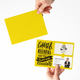 Coffee and Your Referrals Keep My Business Running | Mailers with Envelopes Mailer Market Dwellings
