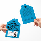 I Just Sold Your Neighbor's House Real Estate Agent | Real Estate Mailers with Envelopes Mailer Market Dwellings