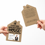 I Just Sold Your Neighbor's House Real Estate Agent | Real Estate Mailers with Envelopes Mailer Market Dwellings