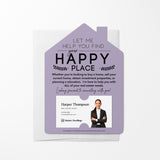 Happy Place | Real Estate Mailers with Envelopes Mailer Market Dwellings