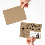 Call Me If You Need a Real Estate Agent That Sleighs | Mailers with Envelopes Mailer Market Dwellings