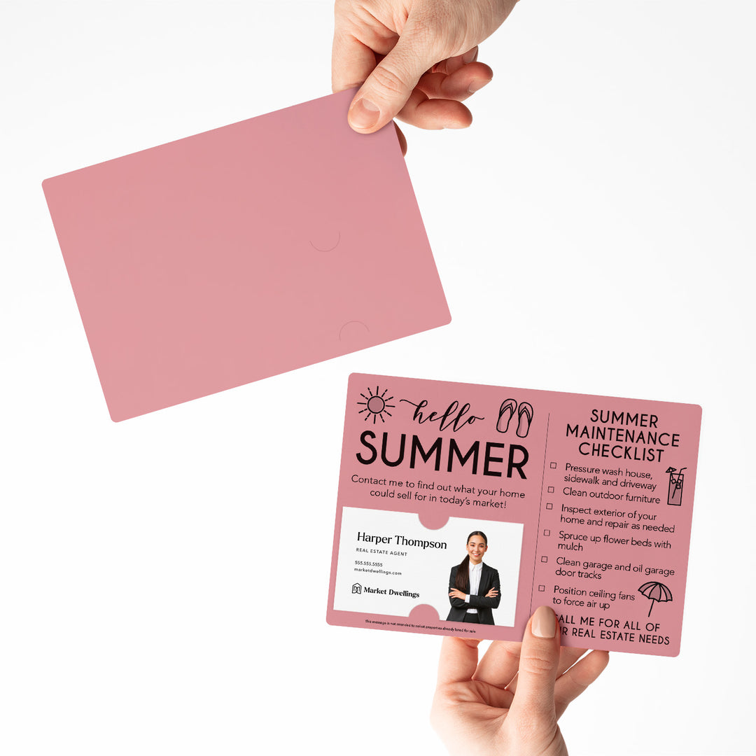 Set of "Hello Summer" Mailer | Envelopes Included | M4-M004 Mailer Market Dwellings