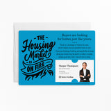 The Housing Market is on Fire | Real Estate Mailers with Envelopes Mailer Market Dwellings