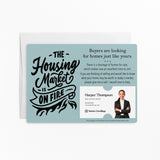 The Housing Market is on Fire | Real Estate Mailers with Envelopes Mailer Market Dwellings