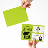 Happy Closing Day | Real Estate & Mortgage Mailers with Envelopes Mailer Market Dwellings