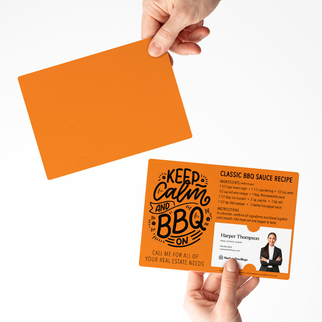 Set of "Classic BBQ Sauce" Recipe Mailer | Envelopes Included | M42-M003 Mailer Market Dwellings