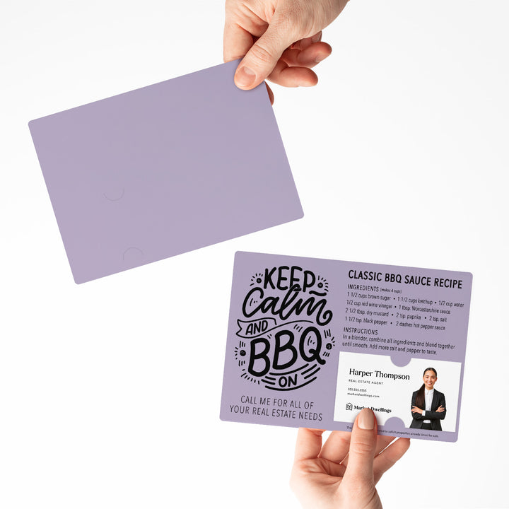 Set of "Classic BBQ Sauce" Recipe Mailer | Envelopes Included | M42-M003 Mailer Market Dwellings