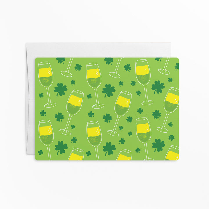 Set of Pot Of Gold Mimosas Recipe | St. Patrick's Day Mailers | Envelopes Included | M42-M004 Mailer Market Dwellings