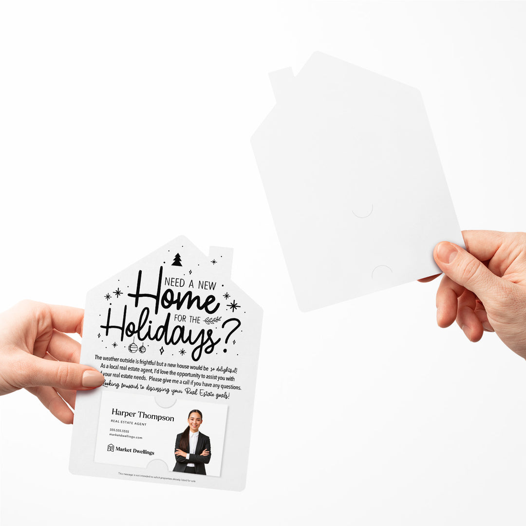 Set of Need a New Home for the Holidays Mailers | Envelopes Included | M43-M001