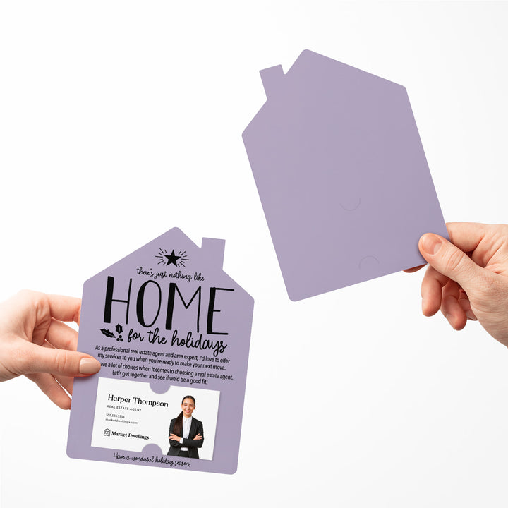 Set of There's Just Nothing Like Home for the Holidays Mailers | Envelopes Included | M44-M001 Mailer Market Dwellings