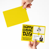 Happy Closing Day | Real Estate & Mortgage Mailers with Envelopes Mailer Market Dwellings
