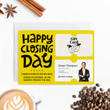 Happy Closing Day | Real Estate & Mortgage Mailers with Envelopes Mailer Market Dwellings