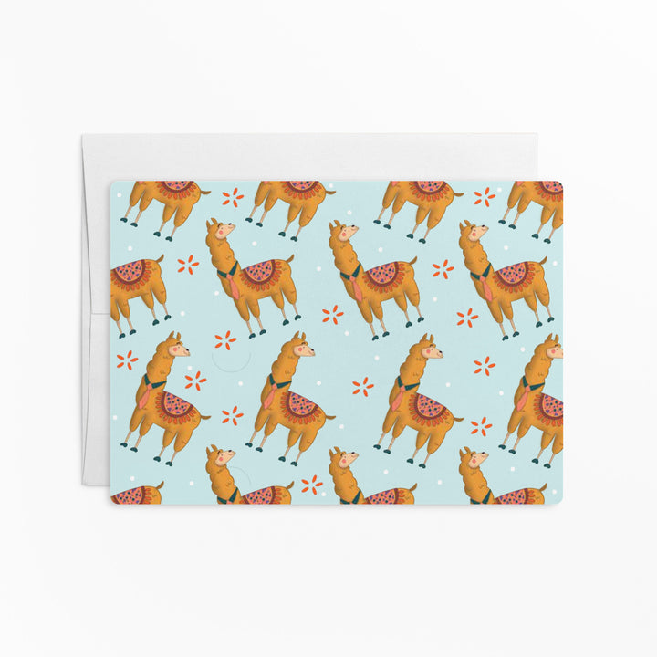 Set of "Llama Tell You About The Real Estate Market" Double Sided Mailers | Envelopes Included | M45-M003 Mailer Market Dwellings