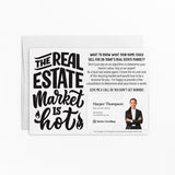 The Real Estate Market is Hot | Mailers with Envelopes Mailer Market Dwellings WHITE 10
